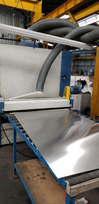 Escovamento de chapa inox Escovamento de chapa inox